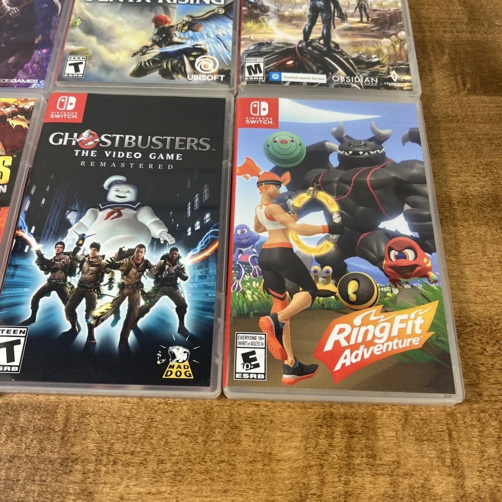 Lot of 6 Nintendo Switch Games Terraria, Immortals Fenyx Rising, The Outer World
